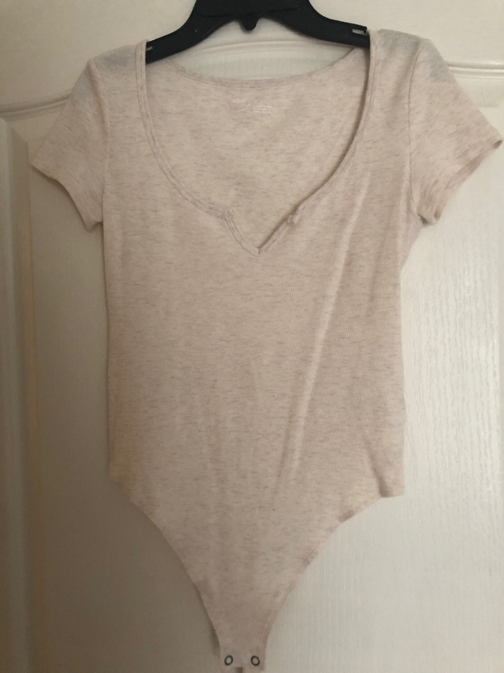 Ladies Button Bodysuit Top